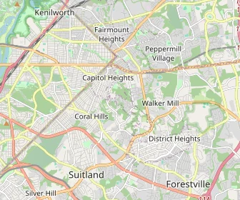 Area schools map